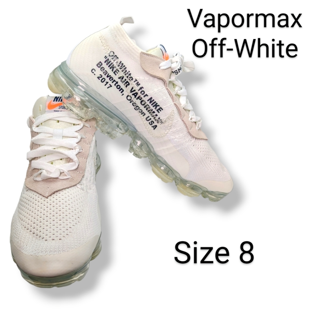 Nike OFF-WHITE X Air VaporMax Size 8
